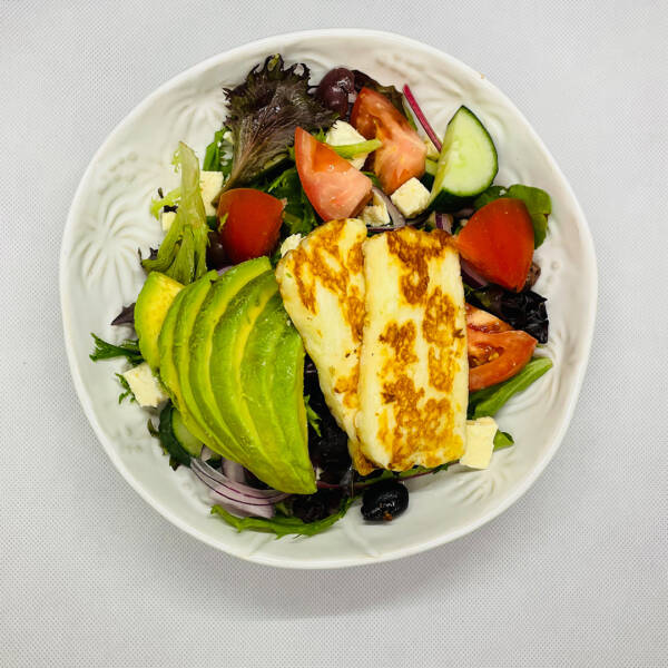 Haloumi & Avocado Salad