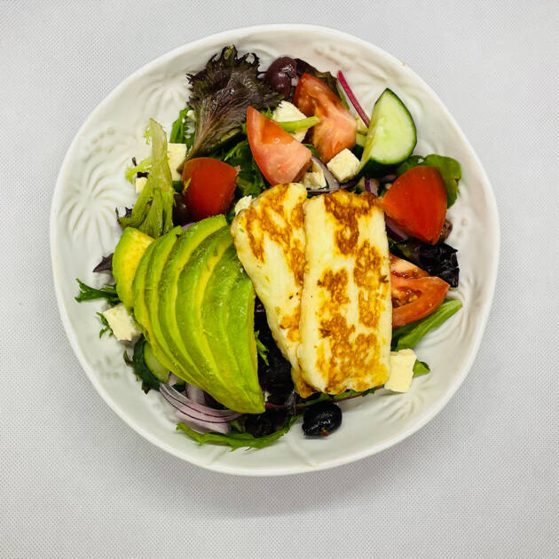 Haloumi & Avocado Salad