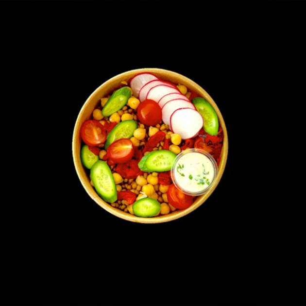 Lentil & Chickpea Salad