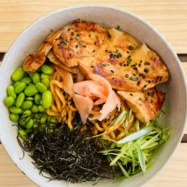 Teriyaki Chicken Mazesoba (Dry Ramen Mix)